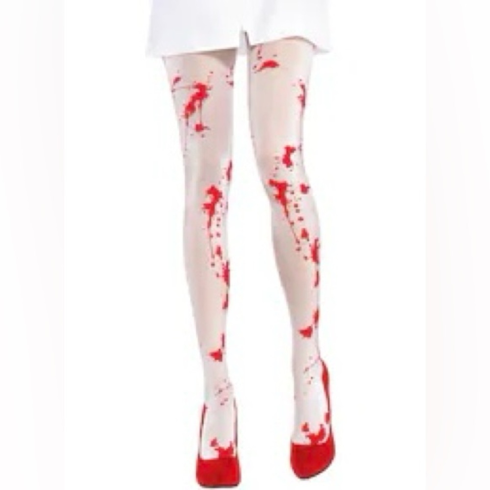 Halloween Women’s tights, Blood tights, Creepy Halloween, Cosplay. NEW